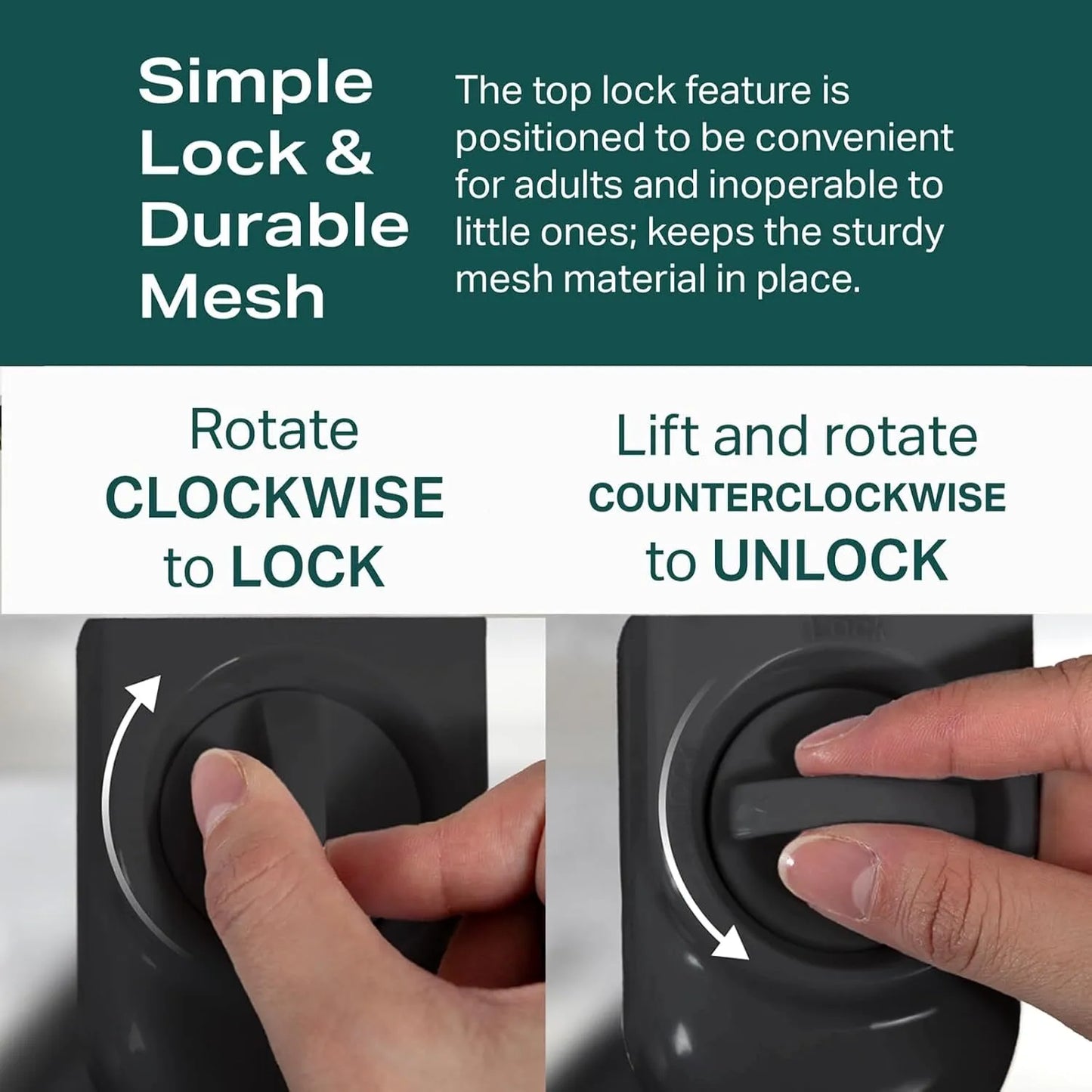 Retractable Baby Gate
